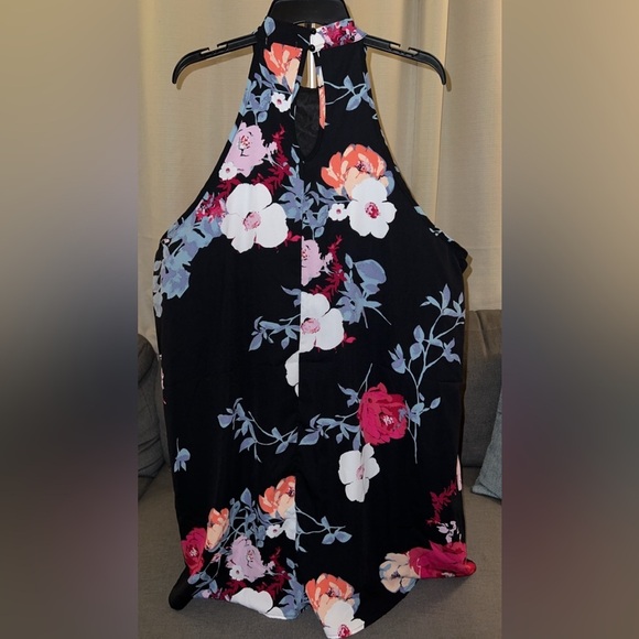 Black floral dress - Picture 6 of 6